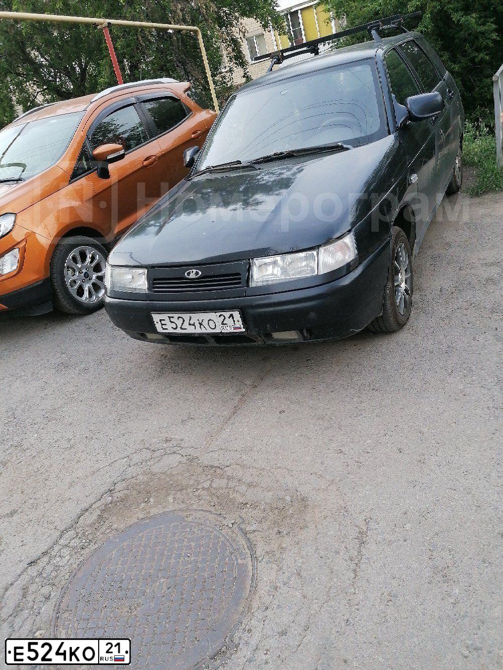 Фото автомобиля LADA 2111, 2007 — госномер Т383ХС196. Цвет: ЧЕРНЫЙ