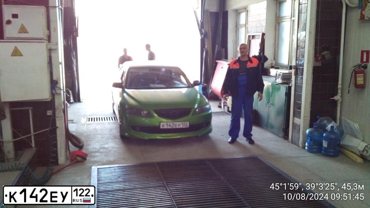 Фото автомобиля MAZDA 6, 2005 — госномер Н340ОР193. Цвет: СВЕТЛО-ЗЕЛЕНЫЙ