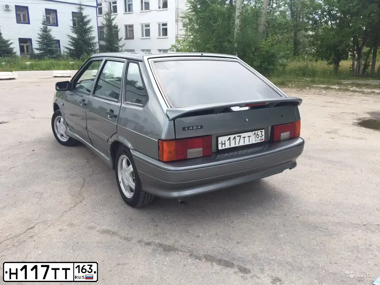 Фото автомобиля LADA 2114 SAMARA, 2009 — госномер А200ТЕ163. Цвет: средний серо-зеленый металлик