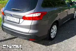 Фото автомобиля FORD FOCUS, 2013 — госномер К336УВ69. Цвет: СЕРЫЙ