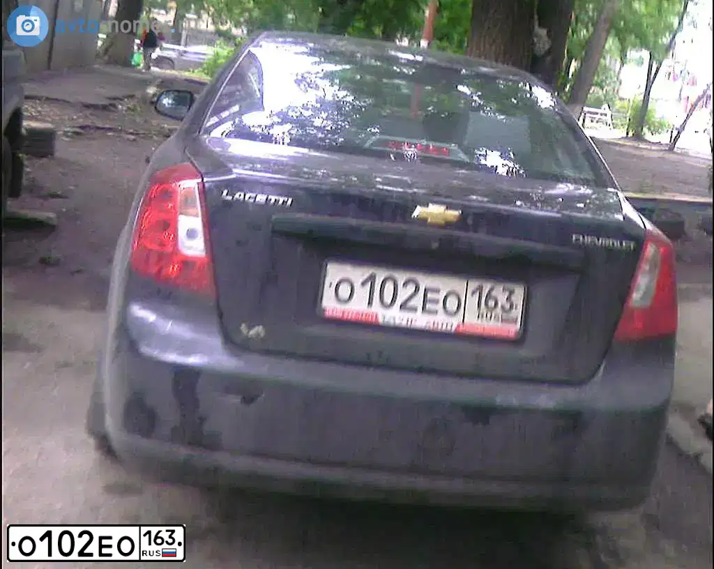 Фото автомобиля CHEVROLET KLAN(J200/CHEVROLET LACETTI), 2011 — госномер Х307ОР763. Цвет: ЧЕРНЫЙ