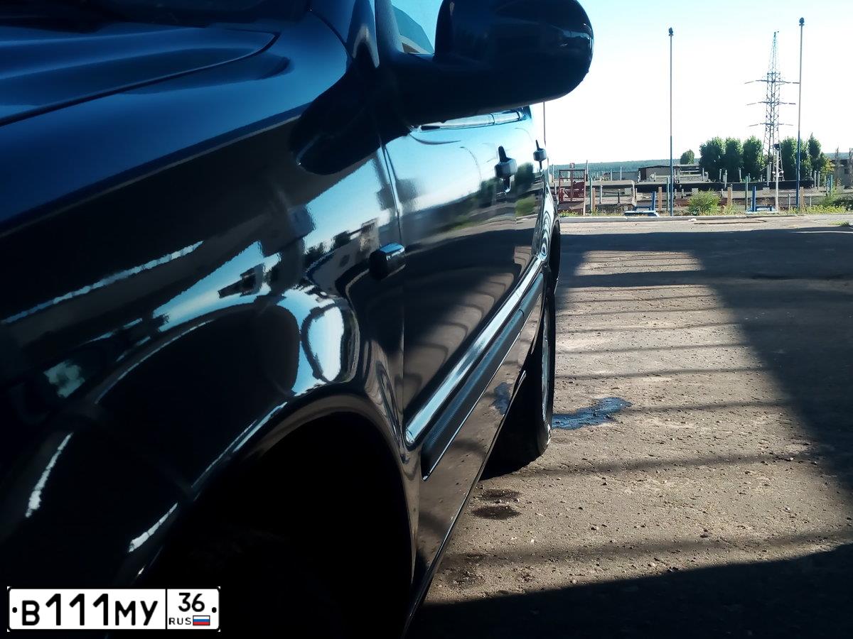 Фото автомобиля MERCEDES M-KLASSE, 1999 — госномер А509АА36. Цвет: СИНИЙ