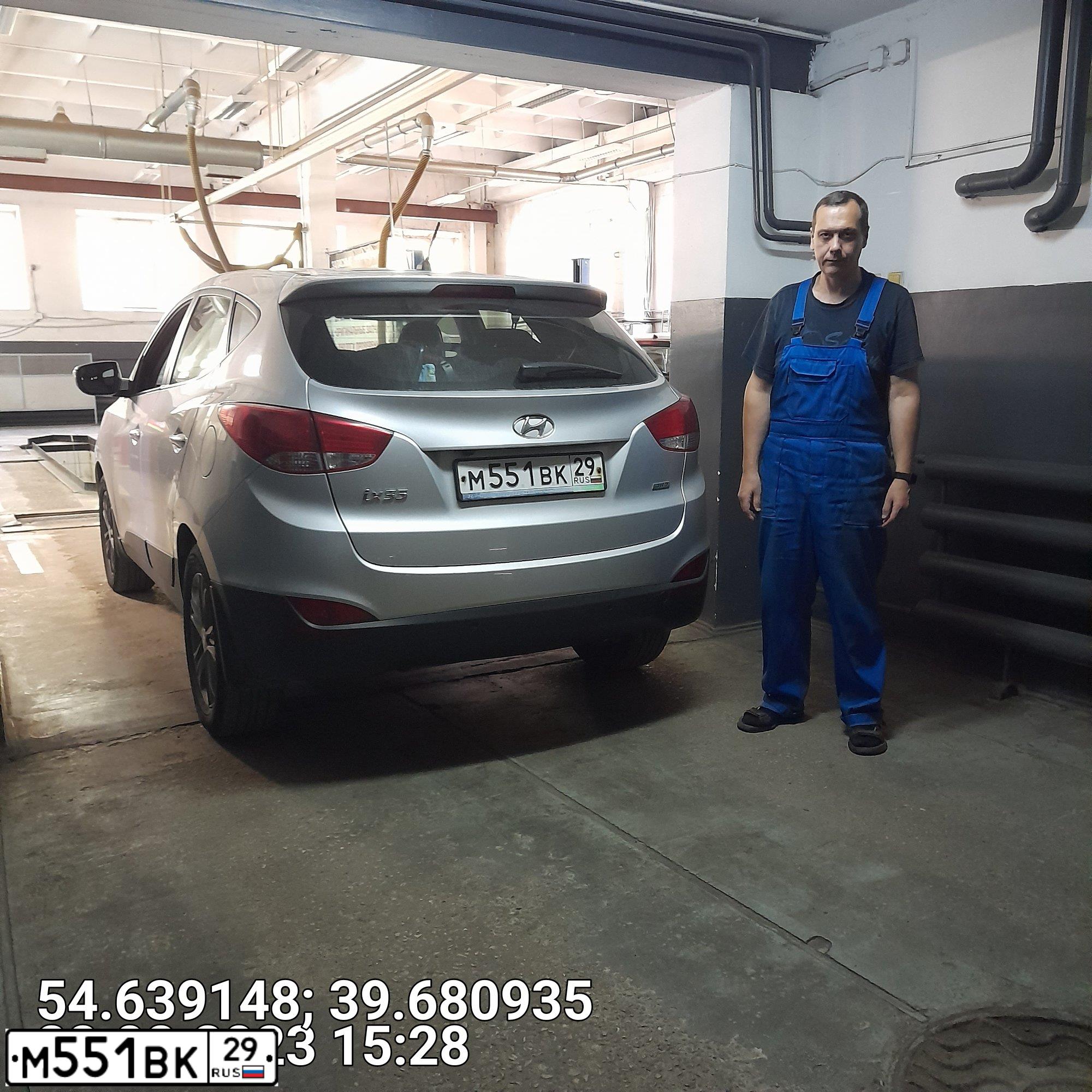Фото автомобиля HYUNDAI IX35, 2014 — госномер Н930ТХ62