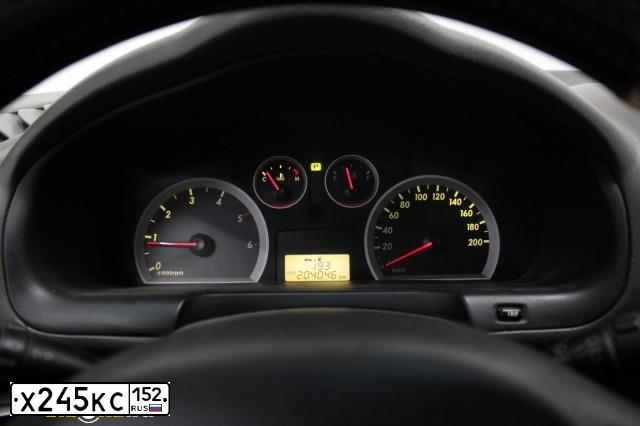 Фото автомобиля TAGAZ SANTA FE CLASSIC, 2008 — госномер Х245КС52. Цвет: ЧЕРНЫЙ