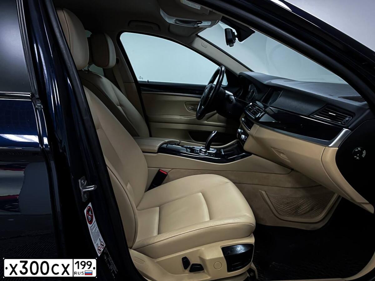 Фото автомобиля BMW SERIE 5, 2012 — госномер С094АН68. Цвет: синий