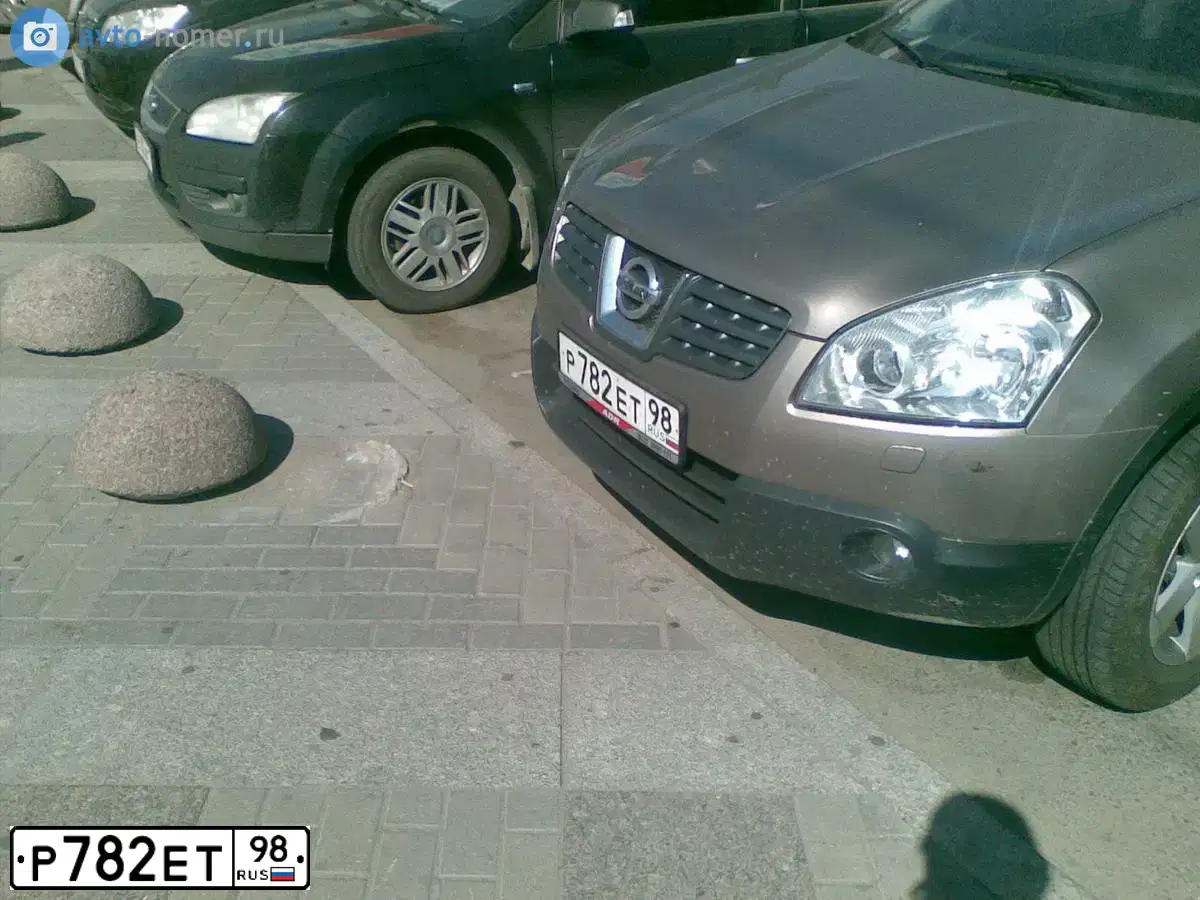 Фото автомобиля NISSAN QASHQAI, 2008 — госномер В269НМ51. Цвет: СВЕТЛО-КОРИЧНЕВЫЙ