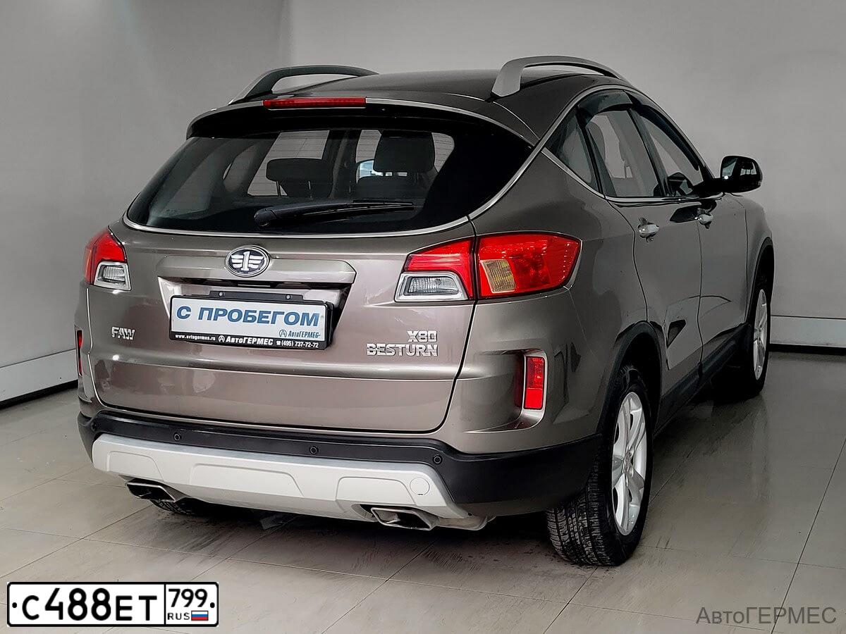 Фото автомобиля FAW BESTURN X80, 2017 — госномер А377ЕА763. Цвет: БЕЛЫЙ