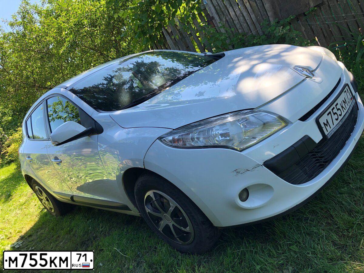 Фото автомобиля RENAULT MEGANE II, 2011 — госномер Е554ВР181