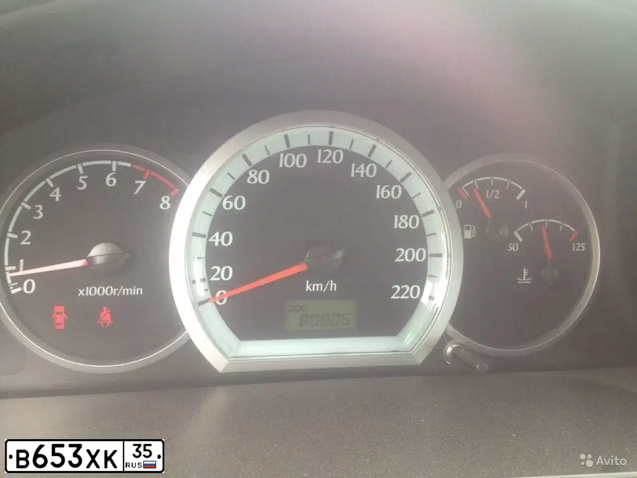 Фото автомобиля CHEVROLET LACETTI, 2012 — госномер В653ХК35. Цвет: Серый