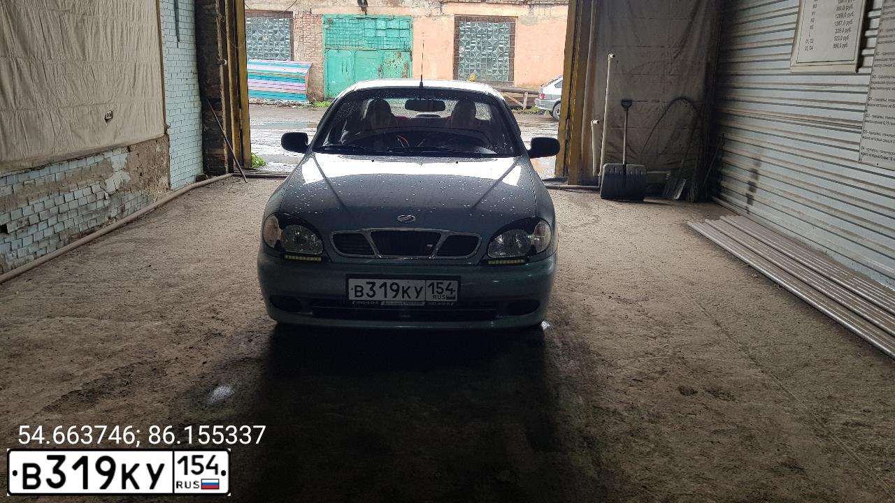 Фото автомобиля ZAZ Z CHANCE, 2011 — госномер В319КУ154. Цвет: СВЕТЛО-ГОЛУБОЙ