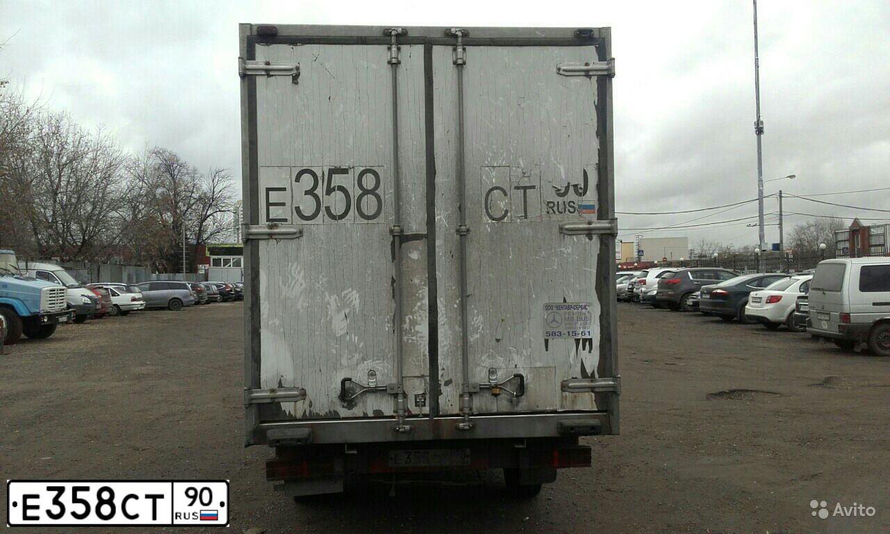 Фото автомобиля MERCEDES SPRINTER, 1997 — госномер Е358СТ90. Цвет: Красный