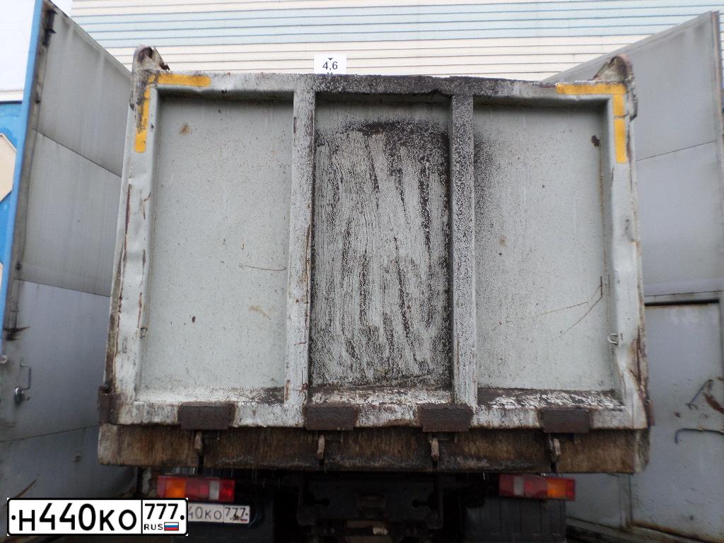 Фото автомобиля MAZ 6501 /6X4/, 2014 — госномер Н440КО777. Цвет: БЕЛЫЙ