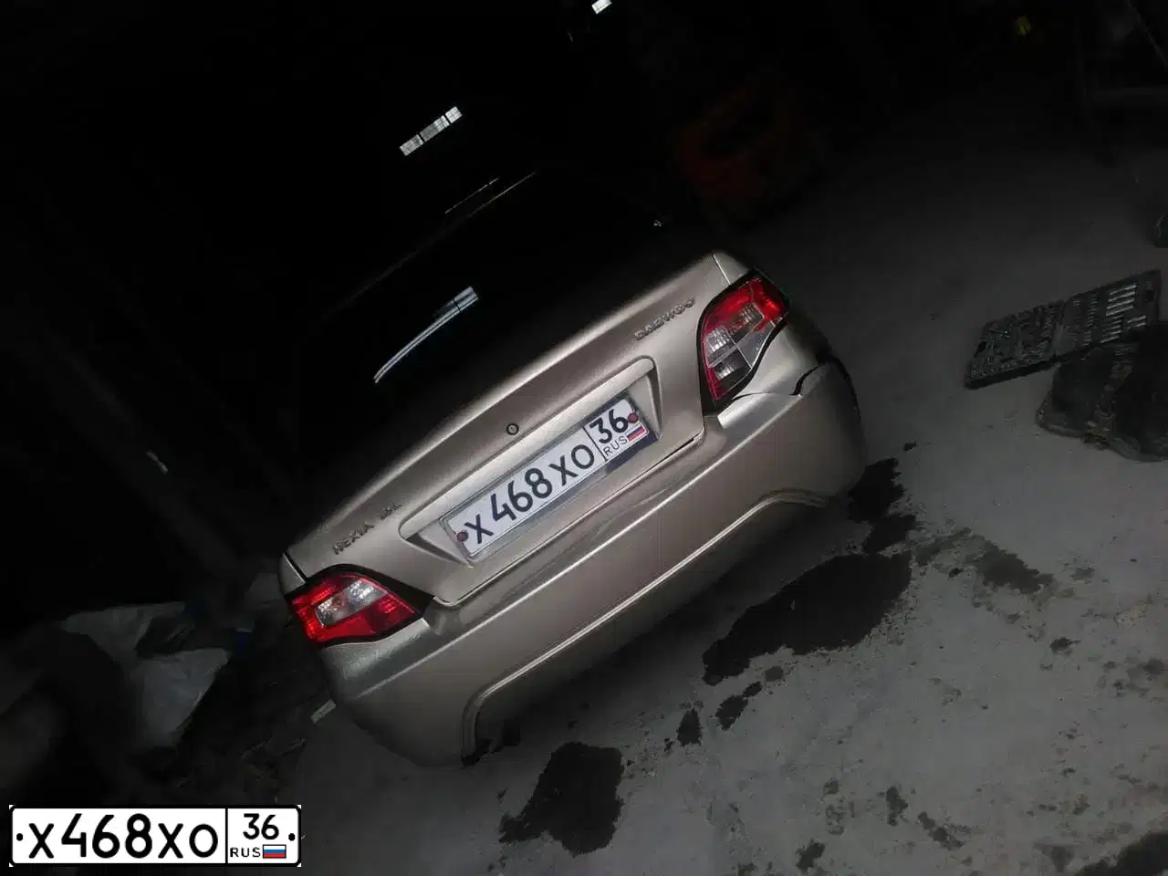 Фото автомобиля DAEWOO NEXIA, 2013 — госномер С965КА136. Цвет: САХАРА