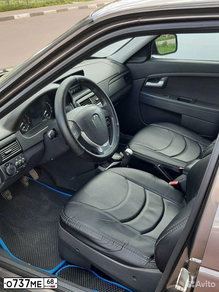 Фото автомобиля LADA PRIORA, 2014 — госномер Р250МА68. Цвет: Золотисто-коричневый