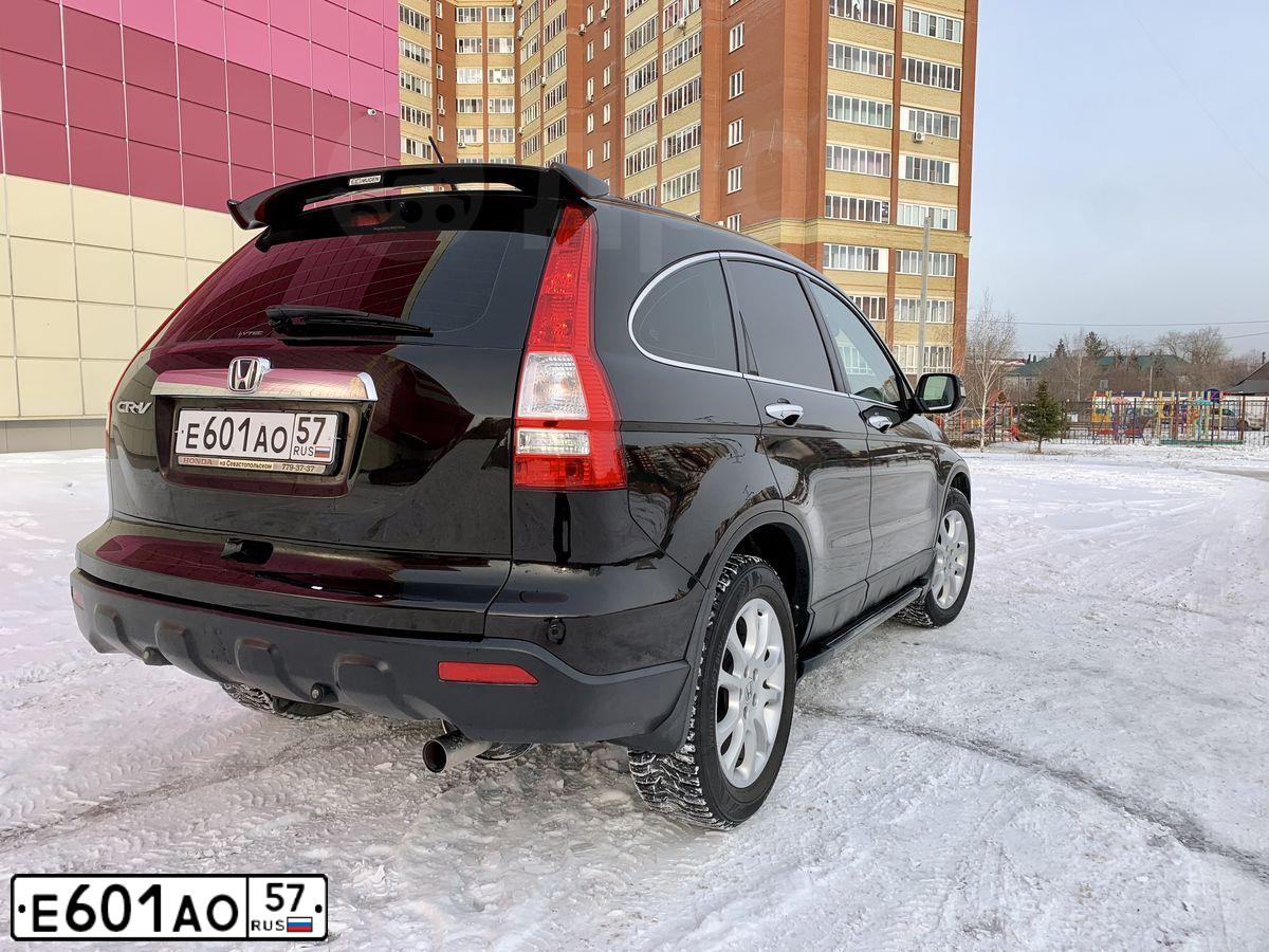 Фото автомобиля HONDA CR-V, 2008 — госномер К639КМ32. Цвет: ТЕМНО-КОРИЧНЕВЫЙ