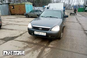 Фото автомобиля LADA PRIORA, 2012 — госномер Е771ОС76