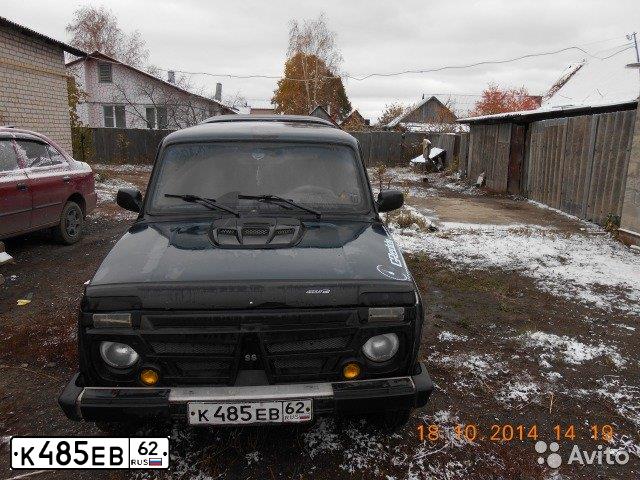 Фото автомобиля LADA 2121 NIVA, 1995 — госномер К485ЕВ62. Цвет: СИНЕ-ЗЕЛЕНЫЙ