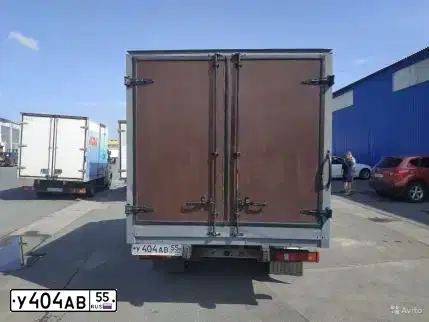 Фото автомобиля GAZ 3302 EL, 2003 — госномер У404АВ55. Цвет: БЕЛЫЙ