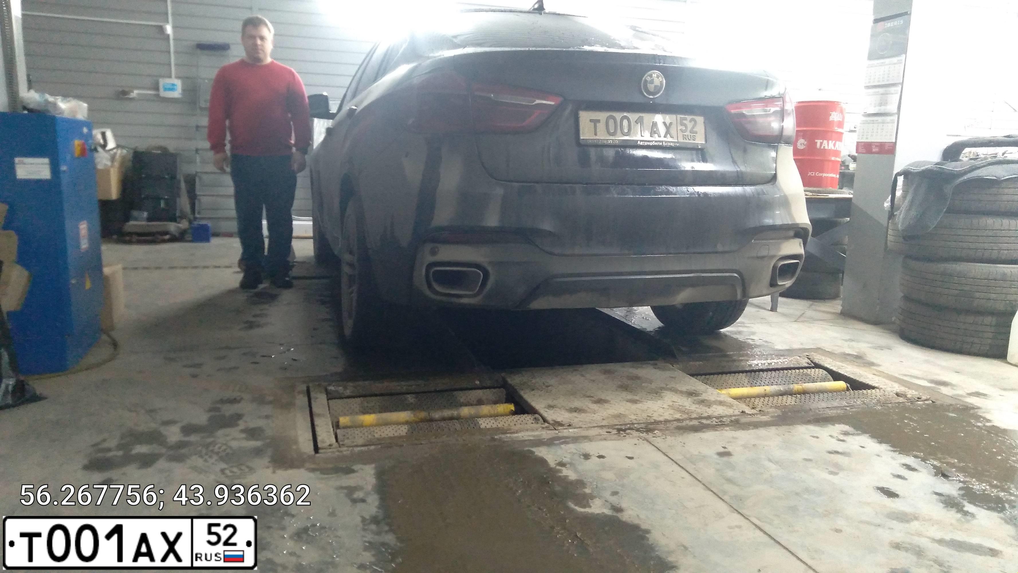 Фото автомобиля BMW X6, 2019 — госномер Е338ТВ790. Цвет: ЧЕРНЫЙ