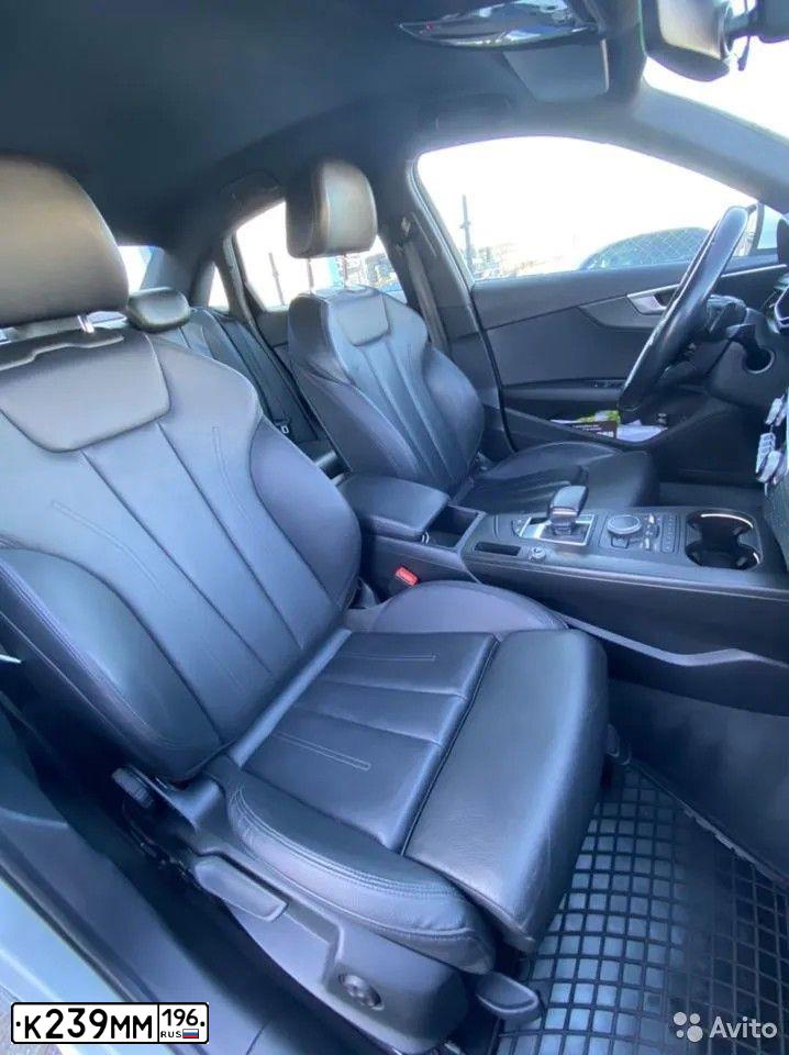 Фото автомобиля AUDI A4, 2015 — госномер К239ММ196. Цвет: Белый