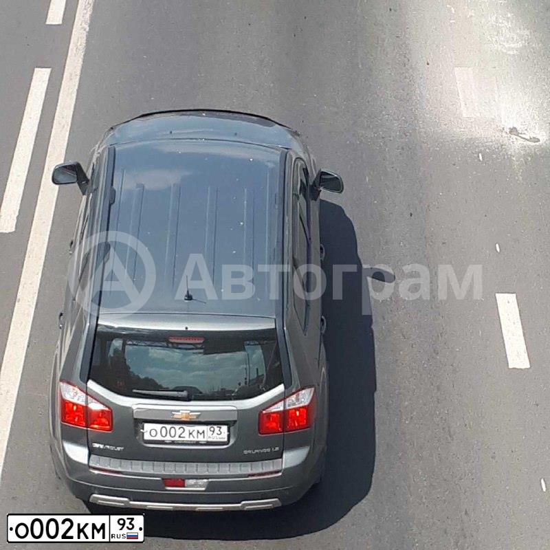 Фото автомобиля CHEVROLET ORLANDO, 2012 — госномер В231АС01. Цвет: СЕРЫЙ