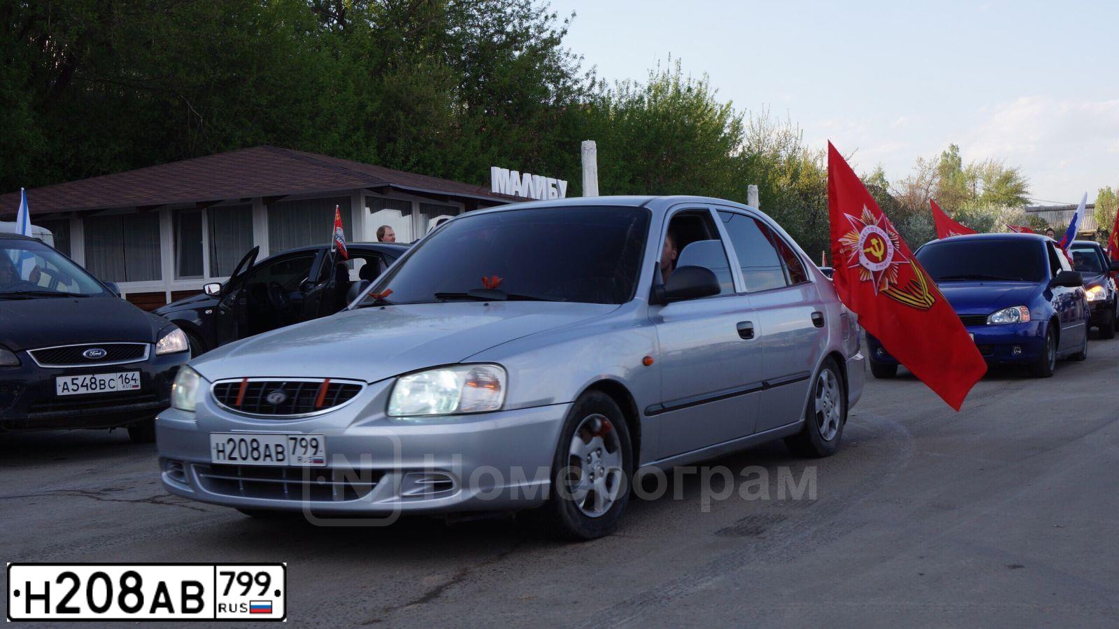 Фото автомобиля TAGAZ ACCENT, 2007 — госномер В427ВО164. Цвет: Серебристый