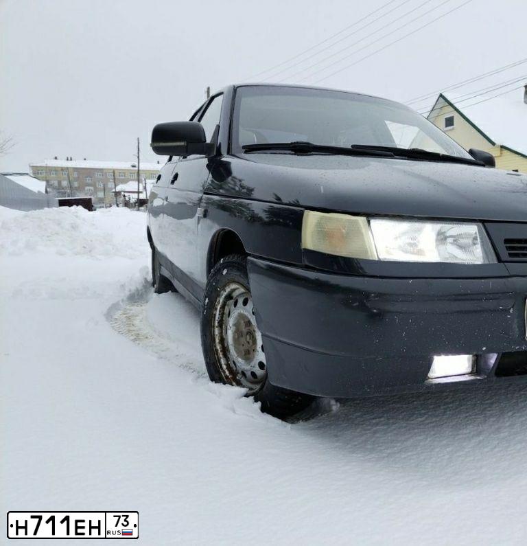 Фото автомобиля LADA 2112, 2007 — госномер Н711ЕН73. Цвет: ГРАФИТОВЫЙ МЕТАЛЛИК