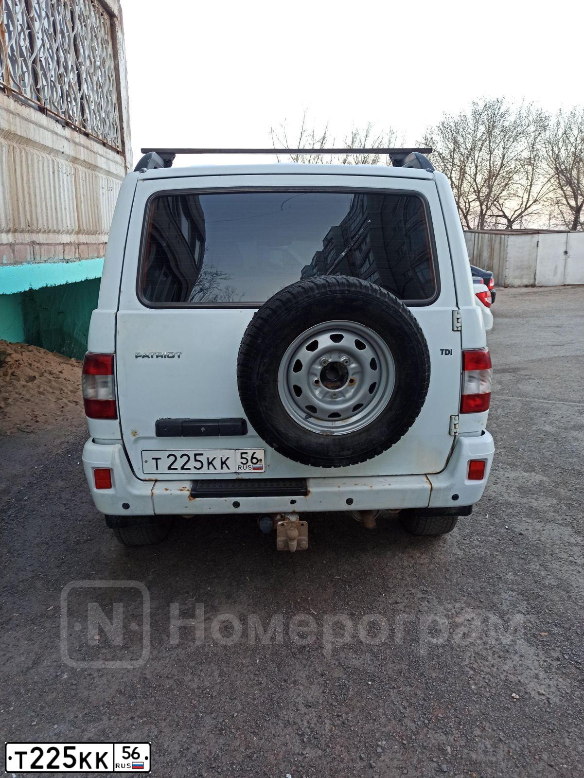 Фото автомобиля UAZ 3163 PATRIOT, 2011 — госномер Т225КК56