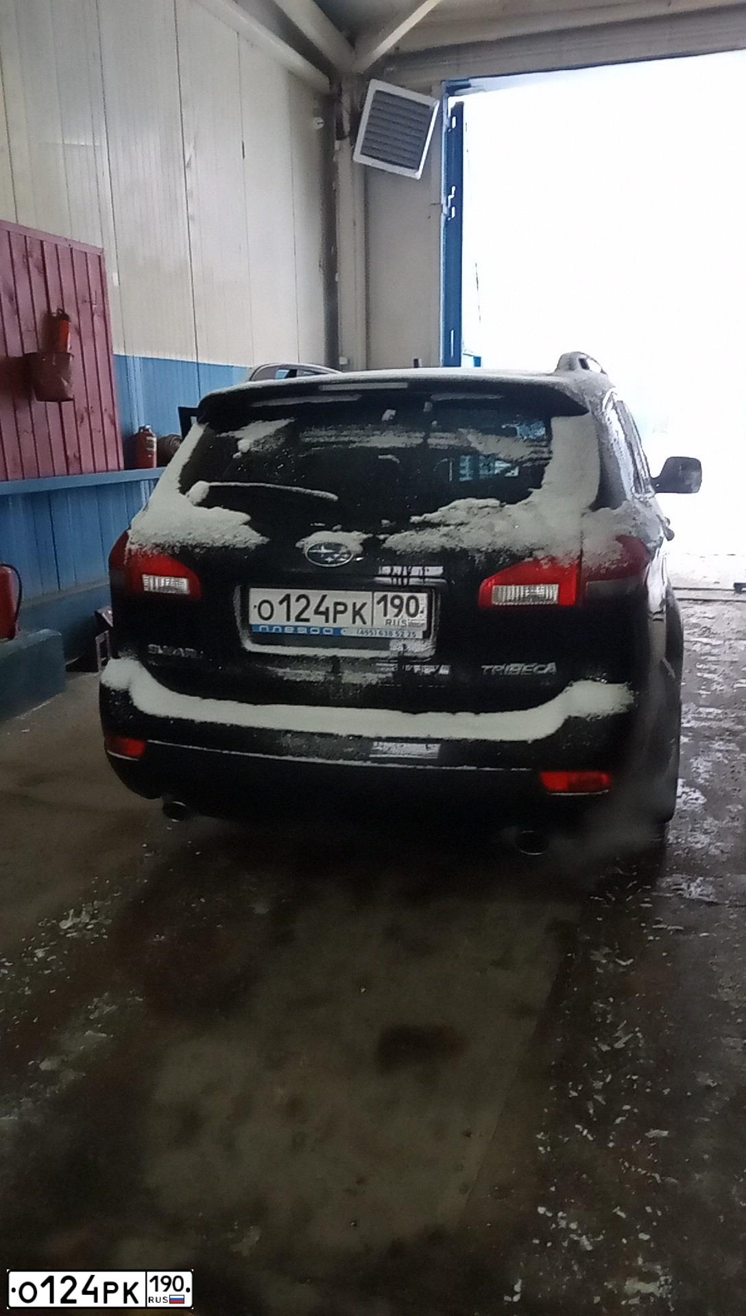 Фото автомобиля SUBARU B9 TRIBECA, 2008 — госномер У403ТЕ69