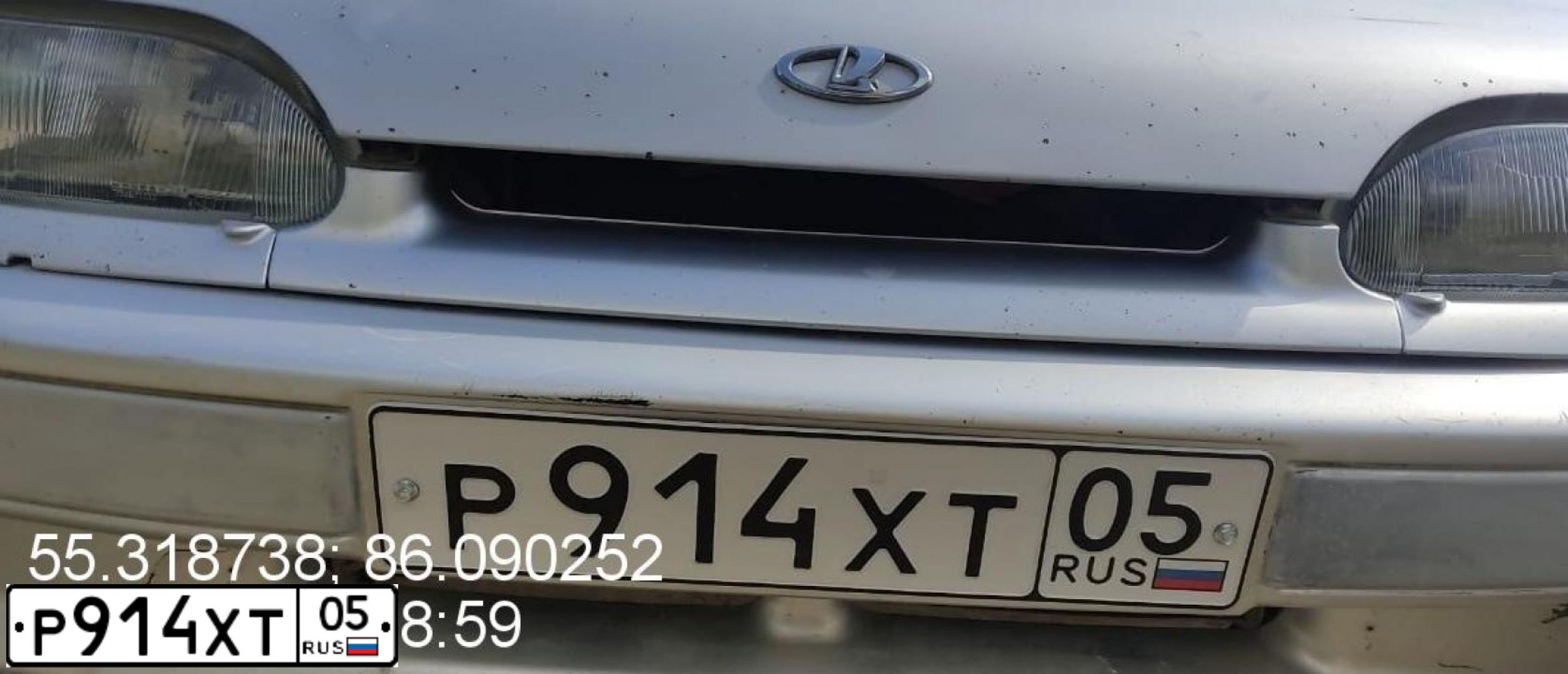 Фото автомобиля LADA 2114 SAMARA, 2004 — госномер Р914ХТ05. Цвет: СВЕТЛО-СЕРЕБРИСТЫЙ МЕТАЛЛ