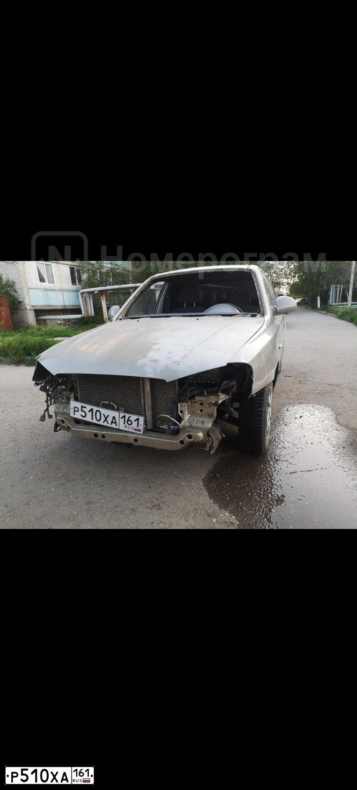 Фото автомобиля TAGAZ ACCENT, 2007 — госномер С190НУ30. Цвет: БЕЖЕВЫЙ
