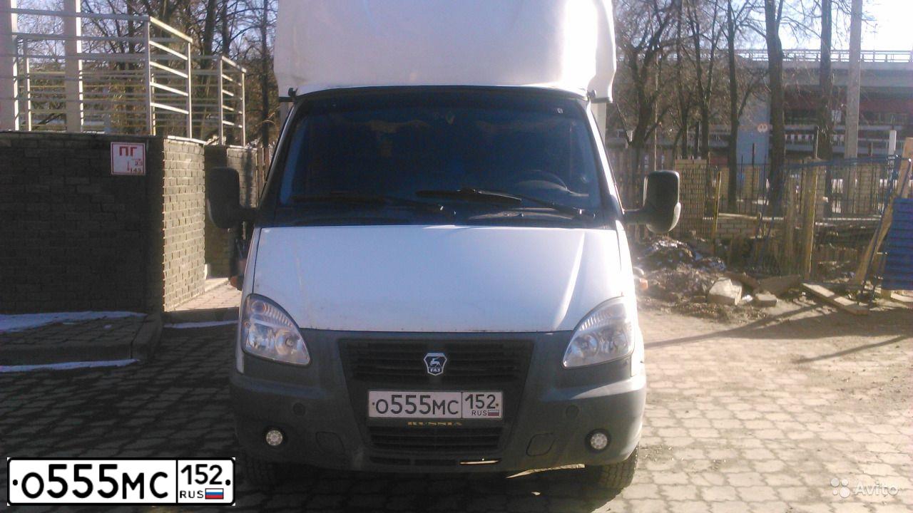 Фото автомобиля GAZ 3302 GAZEL, 2012 — госномер О555МС152. Цвет: Белый