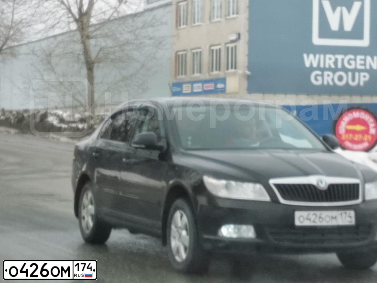 Фото автомобиля SKODA OCTAVIA, 2012 — госномер С065ХА774