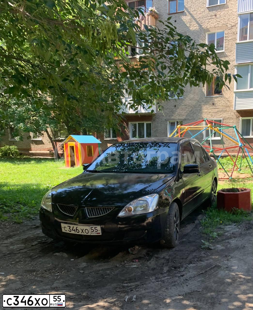 Фото автомобиля MITSUBISHI LANCER, 2004 — госномер С346ХО55