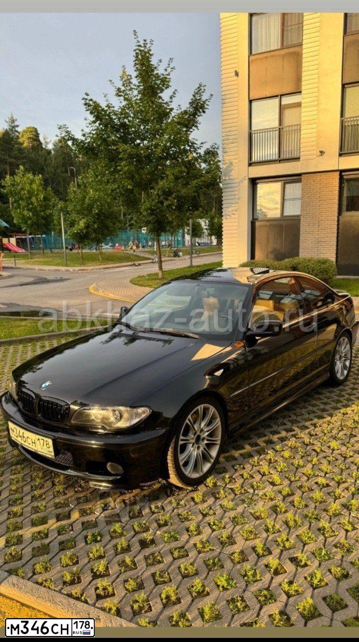 Фото автомобиля BMW SERIE 3, 2003 — госномер М346СН178. Цвет: ЧЕРНЫЙ