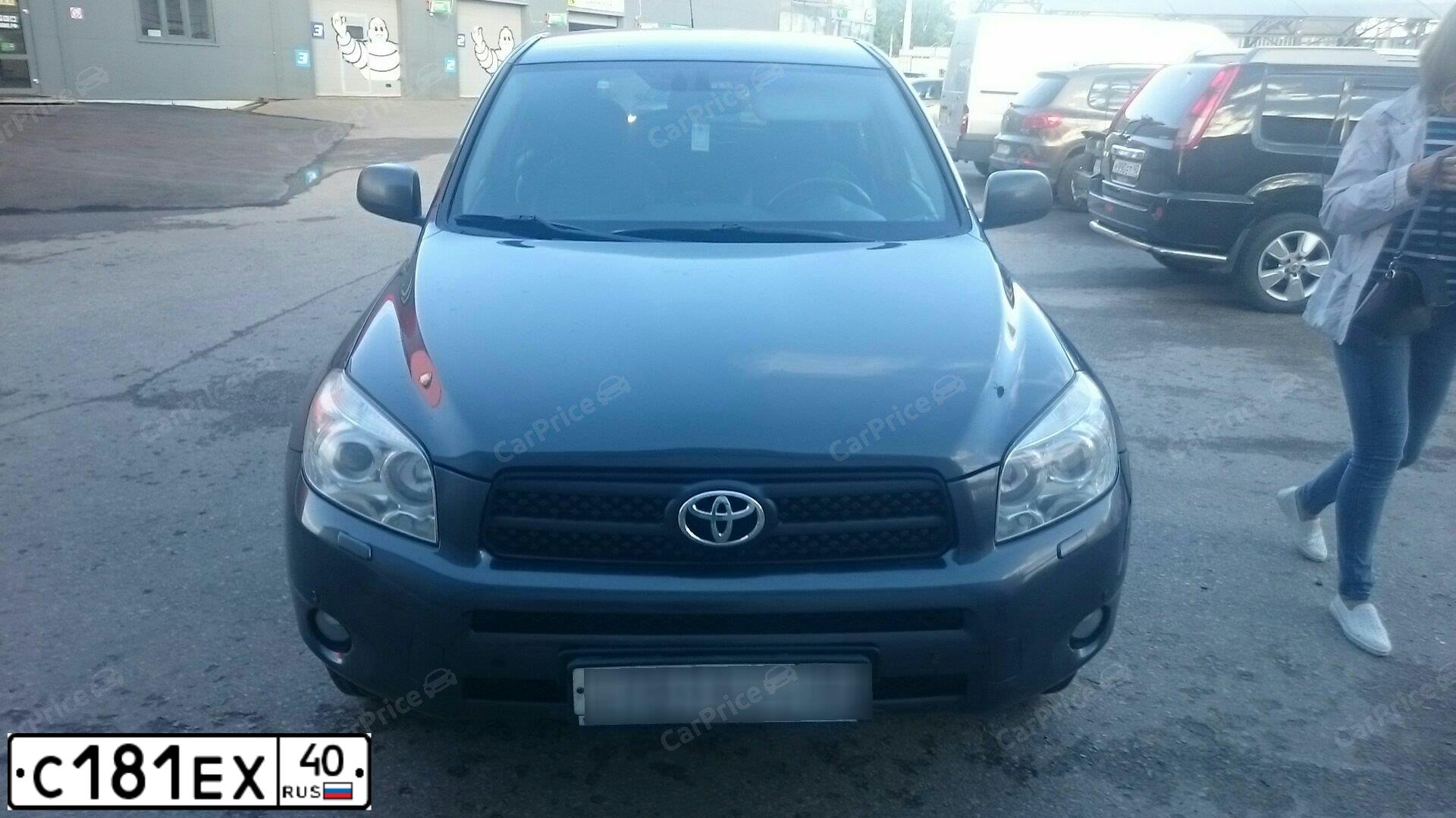Фото автомобиля TOYOTA RAV4, 2006 — госномер С181ЕХ40. Цвет: ТЕМНО-СЕРЫЙ