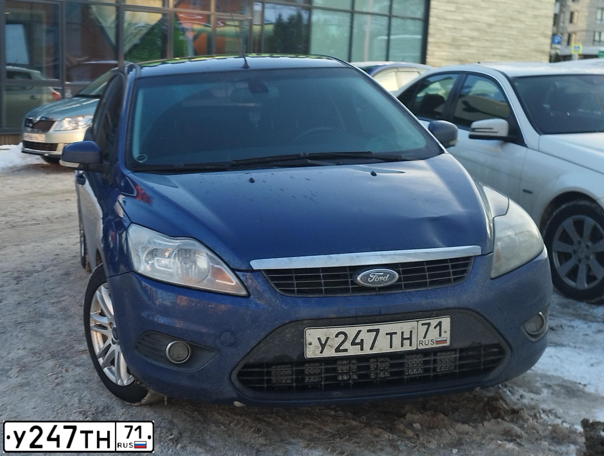 Фото автомобиля FORD FOCUS, 2008 — госномер У247ТН71