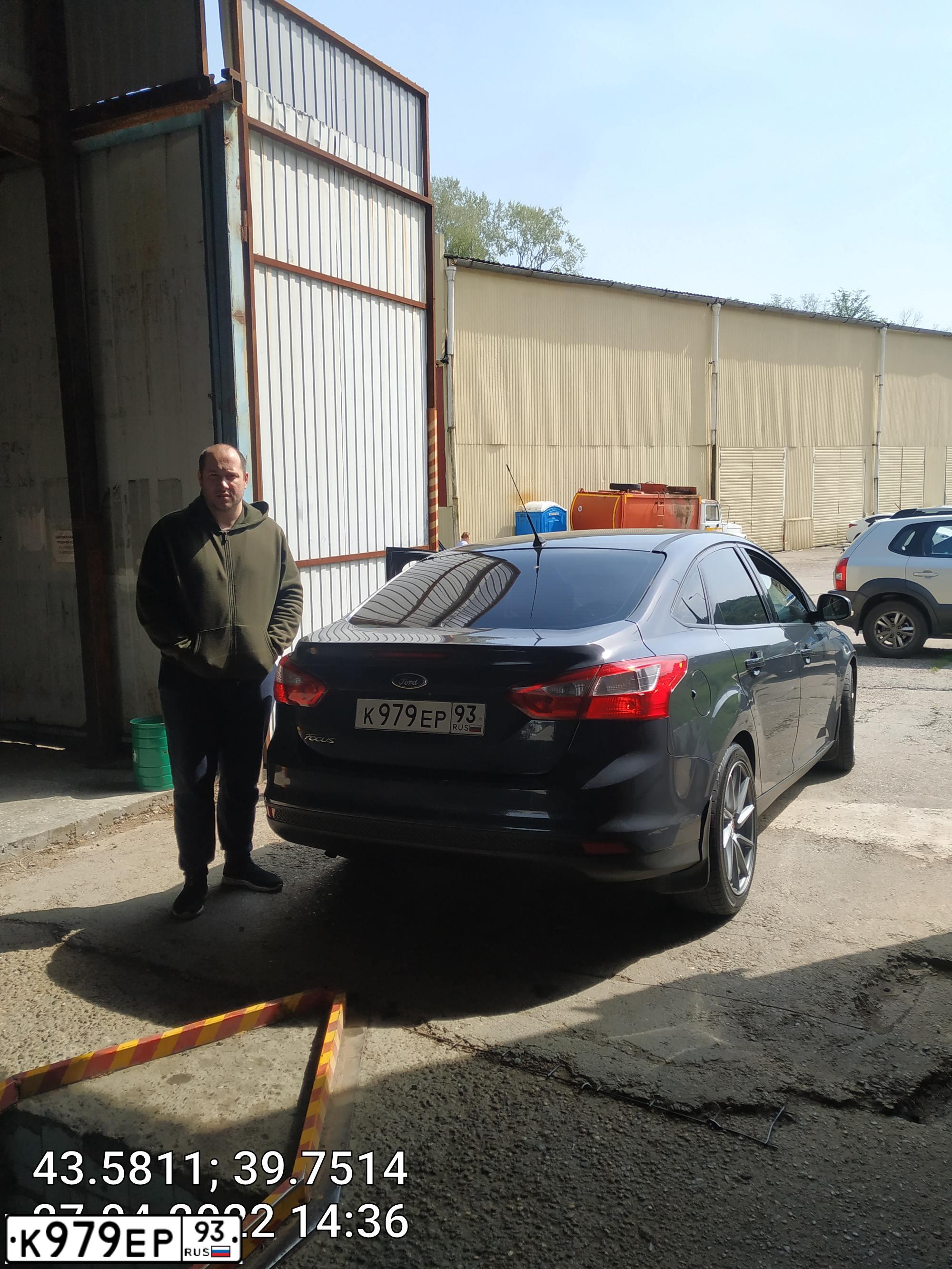 Фото автомобиля MITSUBISHI LANCER, 2006 — госномер К979ЕР93. Цвет: Серебристый