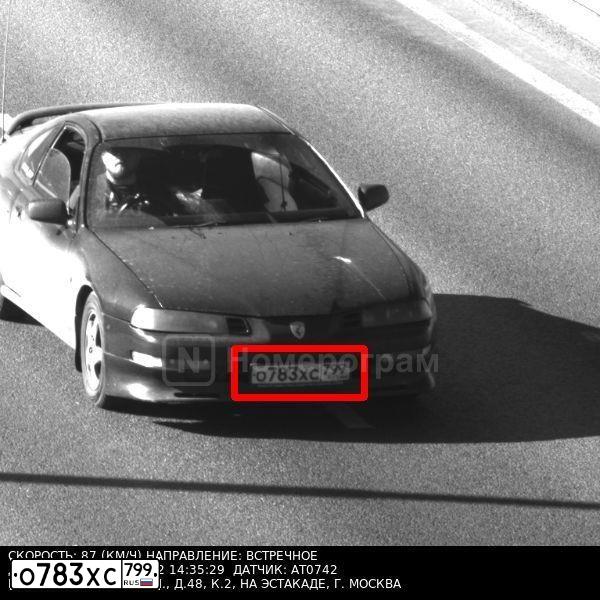 Фото автомобиля ХОНДА ПРЕЛЮД ХОНДА ПРЕЛЮД, 1993 — госномер О783ХС799. Цвет: Черный