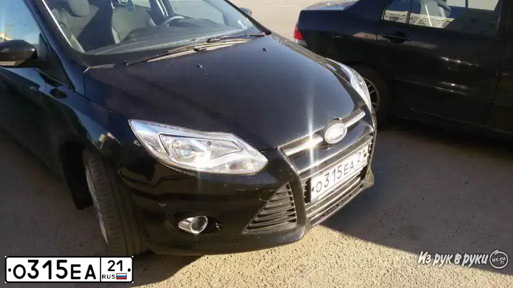 Фото автомобиля FORD FOCUS, 2011 — госномер К868ОС43. Цвет: ЧЕРНЫЙ