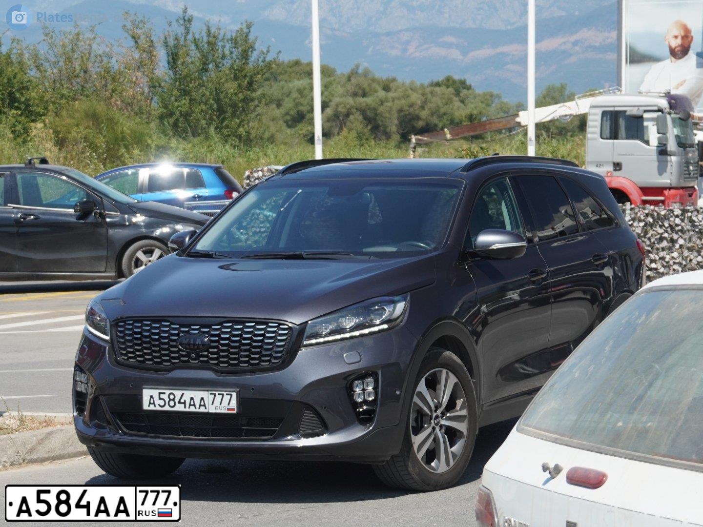 Фото автомобиля ШЕВРОЛЕ EXPLORER, 2013 — госномер Е727РК797. Цвет: ЧЕРНЫЙ
