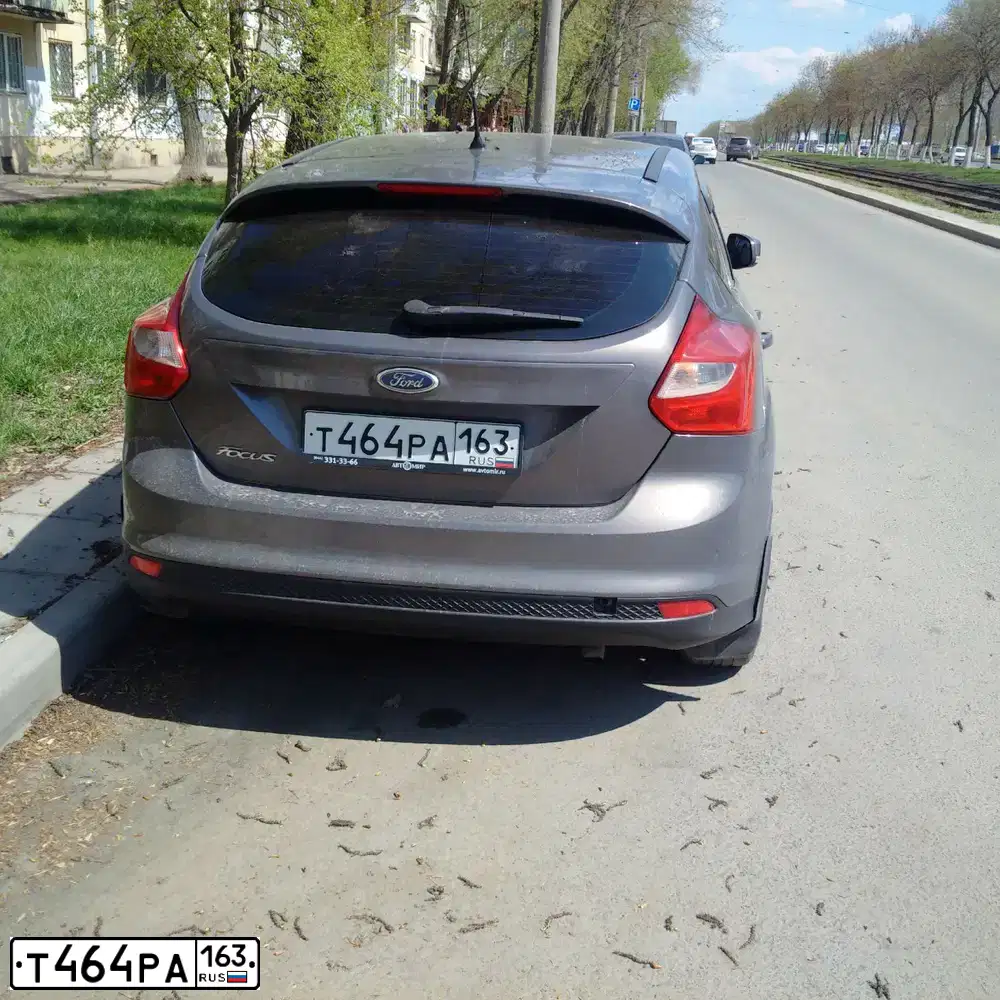 Фото автомобиля FORD FOCUS, 2011 — госномер С443СВ58. Цвет: СЕРО-КОРИЧНЕВЫЙ