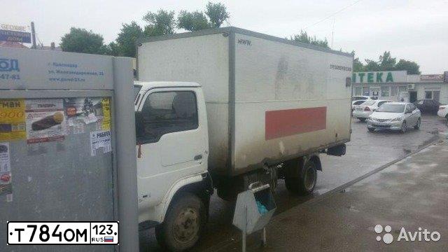 Фото автомобиля BFD81N NJ1041DBZ, 2007 — госномер С670УА193. Цвет: Белый