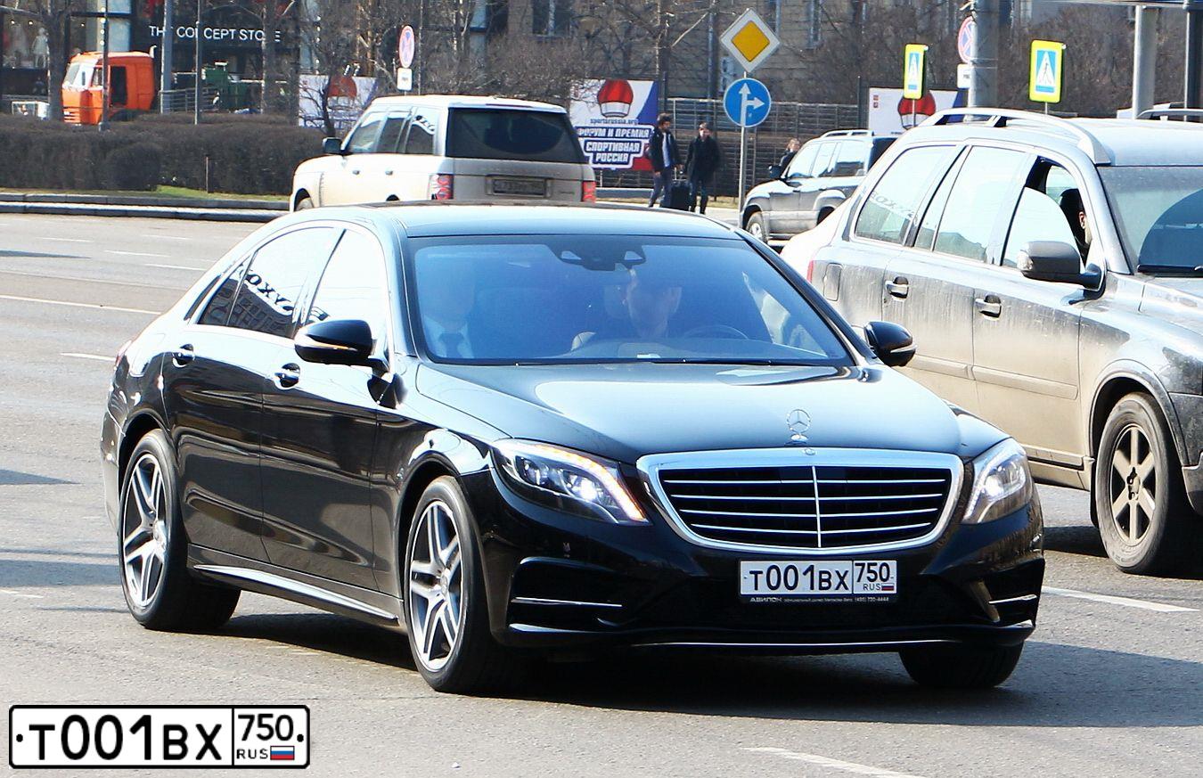 Фото автомобиля MERCEDES S-KLASSE, 2014 — госномер Р203АУ797. Цвет: ЧЕРНЫЙ