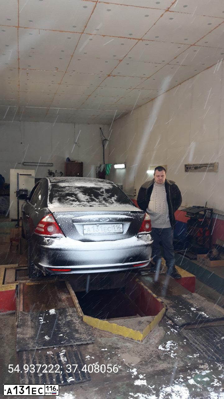 Фото автомобиля FORD MONDEO, 2006 — госномер А131ЕС116. Цвет: ЧЕРНЫЙ