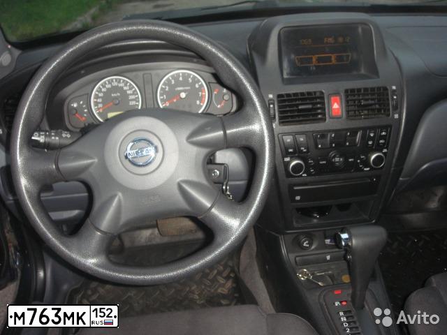 Фото автомобиля NISSAN ALMERA, 2006 — госномер М763МК152. Цвет: ТЕМНО-СИНИЙ