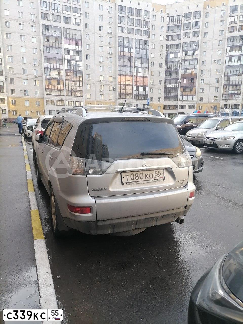 Фото автомобиля FORD MONDEO, 2008 — госномер С339КС55. Цвет: серебристый