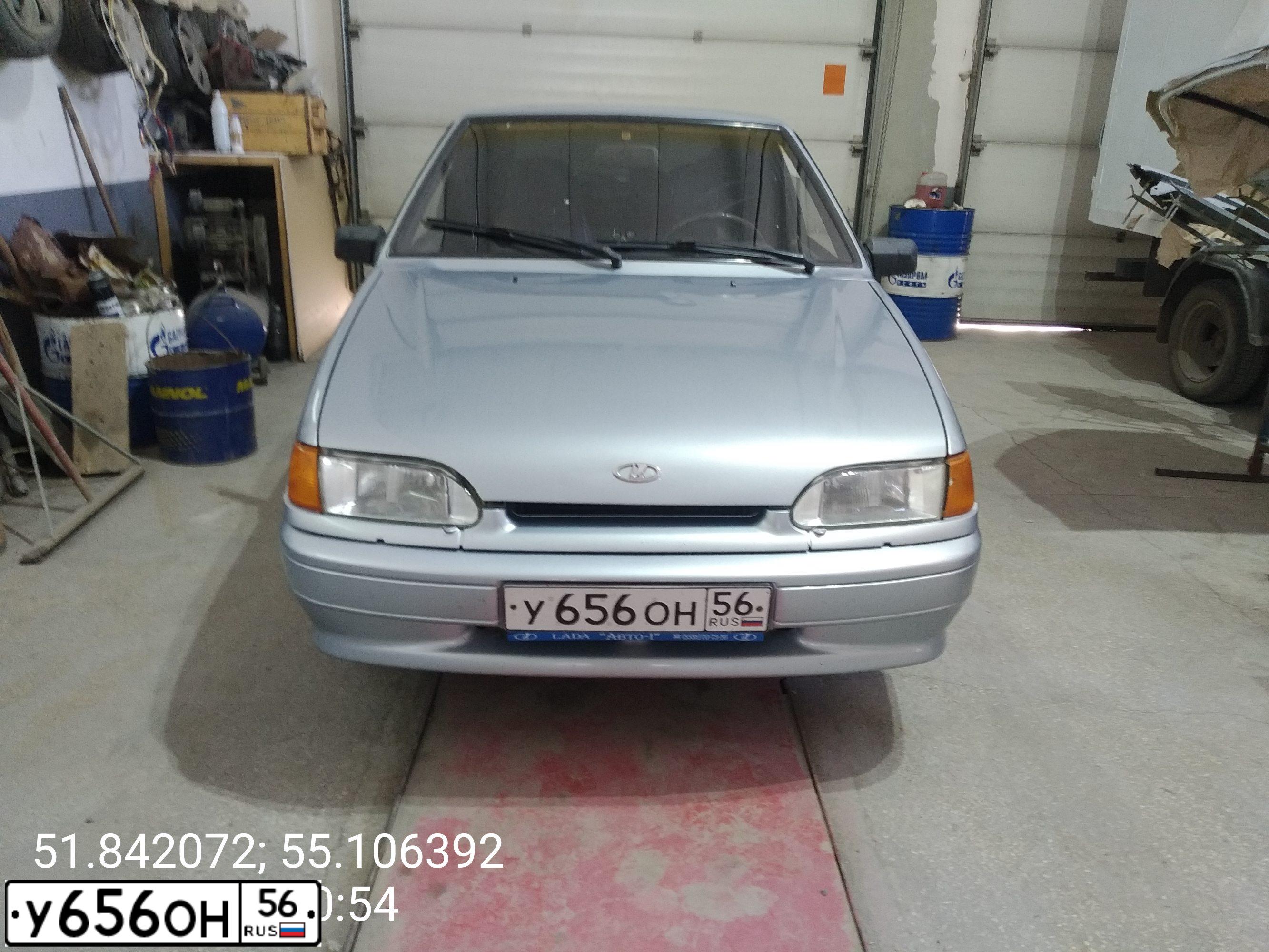 Фото автомобиля LADA 2114 SAMARA, 2007 — госномер У656ОН56. Цвет: СЕРЕБРИСТО-ГОЛУБОЙ