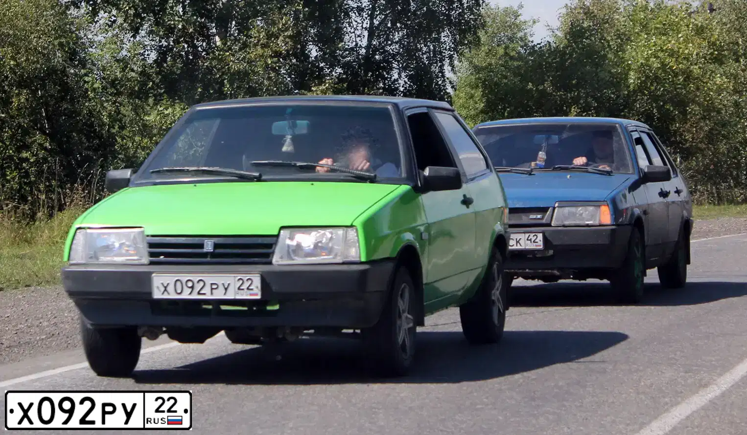 Фото автомобиля LADA 2108, 1986 — госномер К750МК142