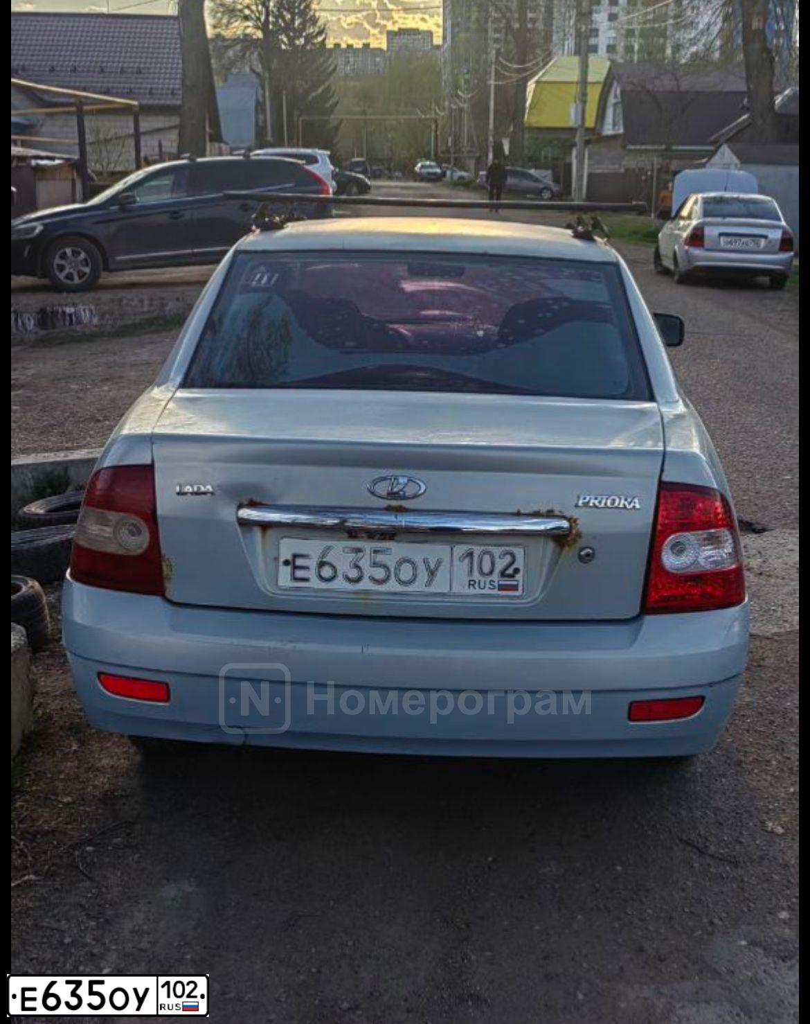 Фото автомобиля LADA PRIORA, 2008 — госномер О793КС702